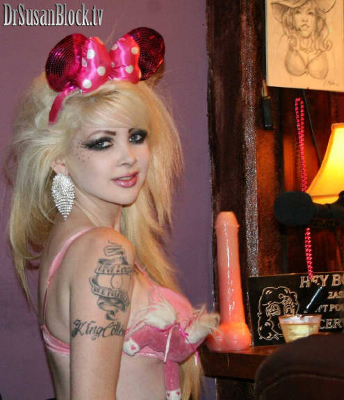 Amor Hilton on DrSuzy.tv.  Photo: Ajay
