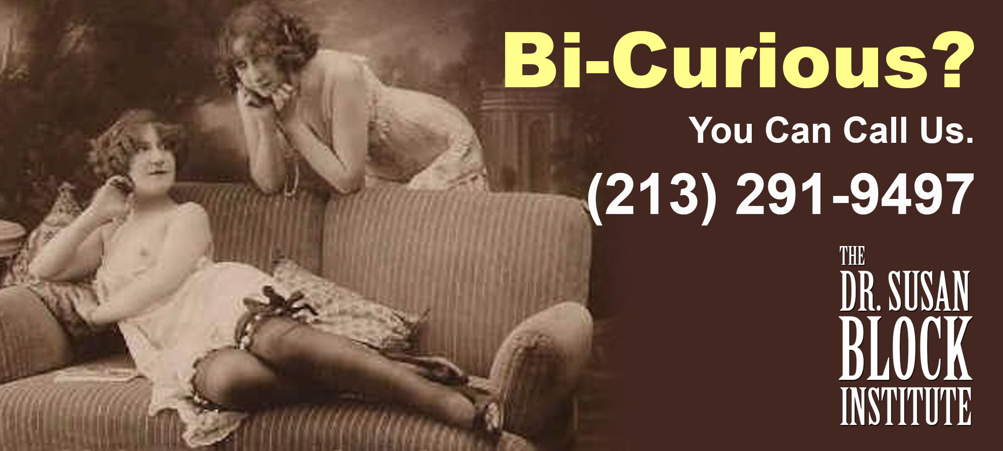 Bi-Curious Phone Sex Therapy - Dr. Susan Block Institute