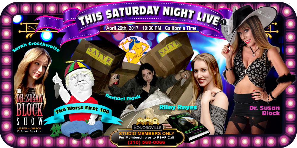 Show Night - Satyrs & Porn Stars this Saturday Night Live from ...