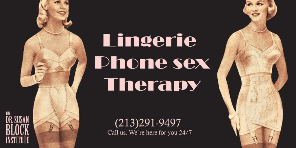 Lingerie Phone sex therapy banner copy
