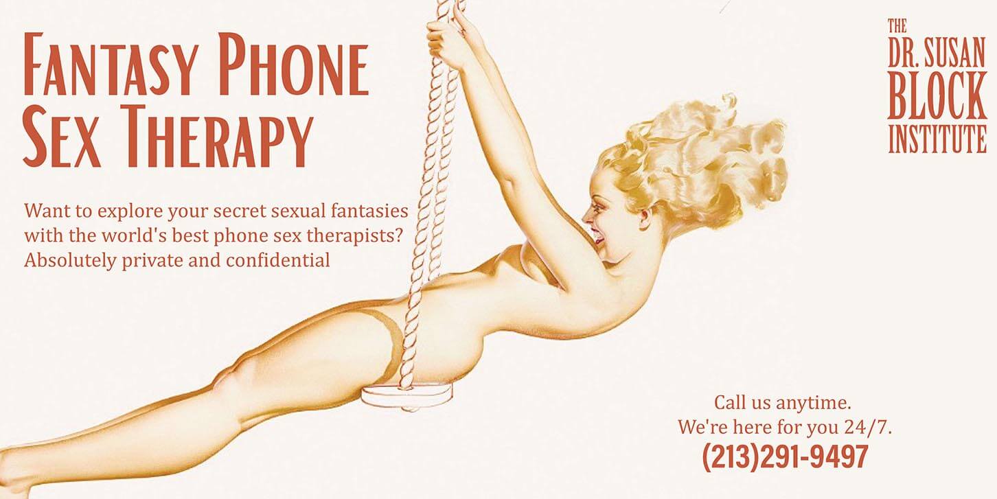 Fantasy phone sex - Dr. Susan Block Institute